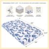 Picture of Burt's Bees Baby Essential Organic Cotton Fitted Crib Sheet, Breathable for Boy Girl Standard Crib & Toddler Mattresses