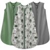 Picture of Yoofoss Baby Sleep Sack 6-12 Months Baby Wearable Blanket 100% Cotton 2-Way Zipper Toddler Sleeping Sack, 3 Pack Soft Lightweight Sleep Sacks for Babies