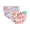 Picture of The Honest Company Clean Conscious Diapers for Sensitive Skin | Hypoallergenic, Fragrance Free | Girl Prints | Club Box, Size 6 (35+ lbs), 40 Count