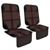 Picture of XHYANG Car Seat Protector 2 Pack, Thickest Padding, Waterproof 600D Fabric, Non-Slip Backing, Mesh Pockets, Brown