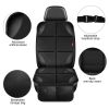 Picture of XHYANG Car Seat Protector 2 Pack, Thickest Padding, Waterproof 600D Fabric, Non-Slip Backing, Mesh Pockets, Brown