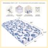 Picture of Burt's Bees Baby Essential Organic Cotton Fitted Crib Sheet, Breathable for Boy Girl Standard Crib & Toddler Mattresses