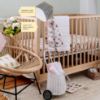 Picture of Burt's Bees Baby Essential Organic Cotton Fitted Crib Sheet, Breathable for Boy Girl Standard Crib & Toddler Mattresses