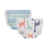 Picture of The Honest Company Clean Conscious Diapers for Sensitive Skin | Hypoallergenic, Fragrance Free | Gender Neutral Prints | Club Box, Size 1 (8-14 lbs), 78 Count