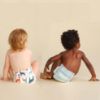 Picture of The Honest Company Clean Conscious Diapers for Sensitive Skin | Hypoallergenic, Fragrance Free | Gender Neutral Prints | Club Box, Size 1 (8-14 lbs), 78 Count