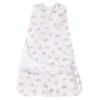 Picture of HALO 100% Cotton Sleepsack Swaddle, 3-Way Adjustable Wearable Blanket, TOG 1.5, Sunshine Rainbows, Small, 3-6 Months