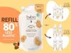 Picture of Babo Botanicals Sensitive Baby Fragrance-Free 2-in-1 Shampoo & Wash - Shea Butter, Calendula & Aloe Vera - EWG Verified - Cruelty-Free- Pediatrician Tested - For Babies & Kids - Refill pouch 32 fl.oz.