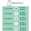 Picture of HALO SleepSack, 100% Cotton Wearable Blanket, Swaddle Transition Sleeping Bag, TOG 0.5, Animal Paint, Large, 12-18 Months