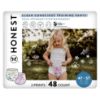 Picture of The Honest Company Clean Conscious Training Pants for Sensitive Skin | Hypoallergenic, Fragrance Free | Magical Moments + Butterfly Kisses | Size 4T/5T (38+ lbs), 48 Count