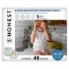 Picture of The Honest Company Clean Conscious Training Pants for Sensitive Skin | Hypoallergenic, Fragrance Free | Let's Color + See Me Rollin' | Size 4T/5T (38+ lbs), 48 Count