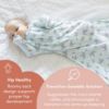 Picture of SleepingBaby Zipadee-Zip Transitional Swaddle Sack, 3-6 Month - Roomy Zipper Swaddle for Easy Diaper Changes and Proper Hip Development - Baby Swaddle Sack, X-Small - Happy Wolf