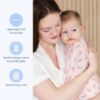 Picture of SleepingBaby Zipadee-Zip Transitional Swaddle Sack, 3-6 Month - Roomy Zipper Swaddle for Easy Diaper Changes and Proper Hip Development - Baby Swaddle Sack, X-Small - Cherries