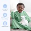 Picture of SleepingBaby Zipadee-Zip Transition Swaddle - Cozy Baby Swaddling Blanket with Zipper Convenience - Roomy Baby Wearable Blanket for Easy Diaper Changes - Basil, Large (12-24 Month)