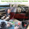 Picture of Baby Car Camera Easy Install: HD 1080P Eye Protection Clear Night Vision - Rear Facing Stability Backseat Camera with Monitor for Car Seat Travel 360° Rotation N06