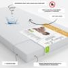 Picture of Dream On Me Holly 3” Fiber Baby Crib Mattress, Fits All Mini & Portable Cribs Only, Greenguard Gold and JPMA Certified Crib Mattress, Easy to Clean and Waterproof Vinyl Cover