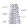 Picture of HALO SleepSack, 100% Cotton Wearable Blanket, Swaddle Transition Sleeping Bag, TOG 0.5, Huggy Bears, Small, 0-6 Months