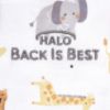 Picture of HALO 100% Cotton Sleepsack Swaddle, 3-Way Adjustable Wearable Blanket, TOG 1.5, Jungle Cotton, Newborn, 0-3 Months