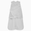 Picture of HALO Micro Fleece Sleepsack Swaddle, 3-Way Adjustable Wearable Blanket, TOG 3.0, Grey, Newborn, 0-3 Months