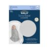 Picture of HALO Micro Fleece Sleepsack Swaddle, 3-Way Adjustable Wearable Blanket, TOG 3.0, Grey, Newborn, 0-3 Months