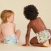 Picture of The Honest Company Clean Conscious Diapers for Sensitive Skin | Hypoallergenic, Fragrance Free | Spring '25 Limited Edition Prints | Club Box, Size 2 (12-18 lbs), 72 Count