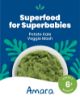 Picture of Amara Organic Baby Food - Stage 2 - Kale Potato - Baby Cereal to Mix With Breastmilk, Water or Baby Formula - Shelf Stable Baby Food Pouches Made from Organic Fruit and Veggies - 14 Pouches, 3.5oz Per Serving
