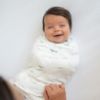 Picture of HALO 100% Cotton Sleepsack Swaddle, 3-Way Adjustable Wearable Blanket, TOG 1.5, Ocean Life, Small, 3-6 Months