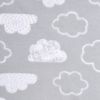 Picture of HALO 100% Cotton Sleepsack Swaddle, 3-Way Adjustable Wearable Blanket, TOG 1.5, Clouds, Newborn, 0-3 Months