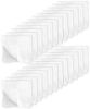 Picture of SWEET DOLPHIN 24 Pack Muslin Burp Cloths Large 100% Cotton Hand Washcloths for Baby - Baby Essentials Extra Absorbent and Soft Boys & Girls Milk Spit Up Rags for Newborn Registry - White, 20" X10"