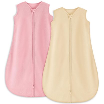 Picture of Yoofoss Fleece Baby Sleep Sack 18-24 Months, TOG 1.5 Wearable Blanket Baby for Early Winter with 2-Way Zipper, Micro Fleece Toddler Sleeping Sack, Warm Soft (X-Large)