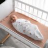 Picture of Comfy Cubs Easy Swaddle Blanket, 3 Pack - 100% Cotton Newborn Wrap, Large for 3-6 Months Infants, with Adjustable Velcro, Breathable and Durable Sleep Sack for Babies - Rainbow Bohemian