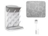Picture of Ubbi Vertical Bottle Drying Rack, Bottle Brush & Microfiber Drying Mat Bundle, Newborn Baby Essentials, Baby Registry Must Haves, New Parent Gifts, Gray