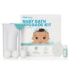 Picture of Frida Baby Baby Bath Upgrade Kit | Infant and Toddler Bath Essentials, Rinser Cup, Baby Bath Silicone Brush, Bath Bombs, Essential Oil Vapor Drops, white