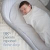 Picture of HALO Micro-Fleece Sleepsack Swaddle, 3-Way Adjustable Wearable Blanket, TOG 3.0, Gingham Blue, Small, 3-6 Months
