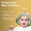 Picture of Alpine Muffy Baby Ear Protection for Babies and Toddlers up to 36 Months - CE & ANSI Certified - Noise Reduction Earmuffs - Comfortable Baby Headphones Against Hearing Damage & Improves Sleep - Yellow