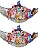 Picture of Lilly's Love Large Stuffed Animal Hammock | Corner Hanging Organizer, Stuffed Animal Storage | Easy to Hang Plushie Net w/Included Anchors & Hooks | Cute Room & Bedroom Decor (Black, 2 Pack)