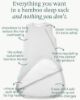Picture of PurComfy Supersoft Sleep Sack 1.0 TOG, Premium Bamboo Viscose Baby Sleeping Bag, 2-Way Safe Zipper Sleep Sacks 6-15 Months (Dolphin)