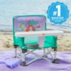 Picture of Bright Starts Disney Princess Ariel Pop 'N Sit Portable Booster, Indoor/Outdoor Use, Floor Seat with Feeding Tray, 6 Mos - 3 Yrs