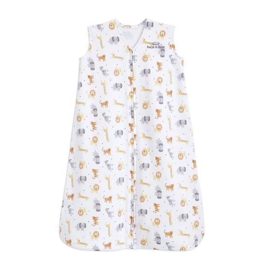 Picture of HALO SleepSack, 100% Cotton Wearable Blanket, Swaddle Transition Sleeping Bag, TOG 0.5, Jungle Cotton, Large, 12-18 Months