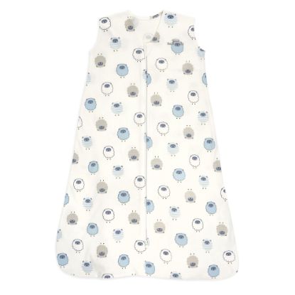 Picture of HALO SleepSack, 100% Cotton Wearable Blanket, Swaddle Transition Sleeping Bag, TOG 0.5, Sleepy Sheep, Medium, 6-12 Months