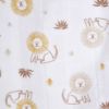 Picture of HALO 100% Cotton Muslin Sleepsack Swaddle, 3-Way Adjustable Wearable Blanket, TOG 1.5, Lions, Newborn, 0-3 Months