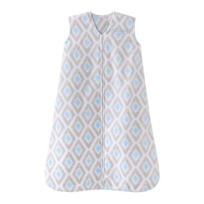 Picture of HALO Sleepsack Micro-Fleece Wearable Blanket, TOG 1.0, Turquoise Diamonds, Small