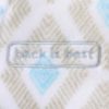 Picture of HALO Sleepsack Micro-Fleece Wearable Blanket, TOG 1.0, Turquoise Diamonds, Small