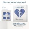 Picture of Comfy Cubs Swaddle Blanket Baby Girl Boy Easy Adjustable 3 Pack Infant Sleep Sack Wrap Newborn Babies (Large 3-6 Months, Dark Blue)