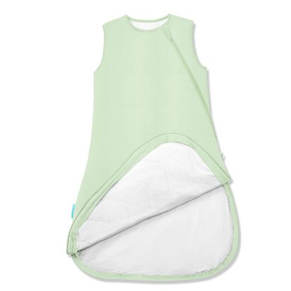 Picture of PurComfy Supersoft Sleep Sack 1.0 TOG, Premium Bamboo Viscose Baby Sleeping Bag, 2-Way Safe Zipper Sleep Sacks 15-24 Months (Sage)