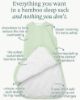 Picture of PurComfy Supersoft Sleep Sack 1.0 TOG, Premium Bamboo Viscose Baby Sleeping Bag, 2-Way Safe Zipper Sleep Sacks 15-24 Months (Sage)
