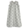 Picture of HALO SleepSack, 100% Cotton Wearable Blanket, Swaddle Transition Sleeping Bag, TOG 0.5, Footballs, Large, 12-18 Months