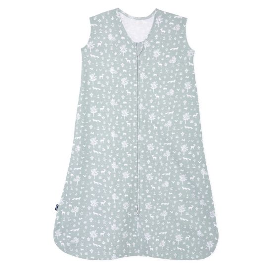Picture of HALO SleepSack, 100% Cotton Wearable Blanket, Swaddle Transition Sleeping Bag, TOG 0.5, Sage Woodland, Small, 0-6 Months