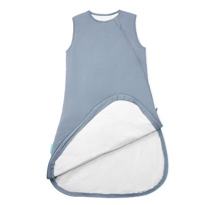 Picture of PurComfy Supersoft Sleep Sack 1.0 TOG, Premium Bamboo Viscose Baby Sleeping Bag, 2-Way Safe Zipper Sleep Sacks 6-15 Months (Whale)
