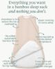 Picture of PurComfy Supersoft Sleep Sack 1.0 TOG, Premium Bamboo Viscose Baby Sleeping Bag, 2-Way Safe Zipper Sleep Sacks 6-15 Months (Blush)
