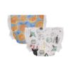 Picture of The Honest Company Clean Conscious Diapers for Sensitive Skin | Hypoallergenic, Fragrance Free | Gender Neutral Prints | Club Box, Size 4 (22-37 lbs), 54 Count